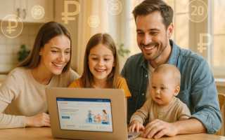 Детские пособия и выплаты в 2025: новые суммы, индексация, оформление через Госуслуги