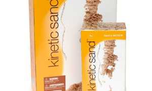 Что такое кинетический песок и как его сделать своими руками