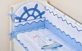 Бортики в кроватку для новорожденных — для чего используются и как выбрать