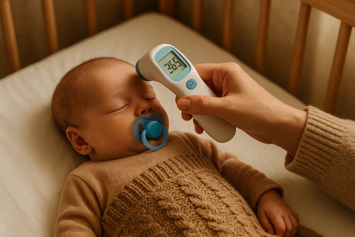 Измерение температуры новорождённого: полное руководство