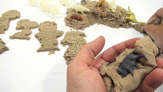 кинетический песок в домашних условиях