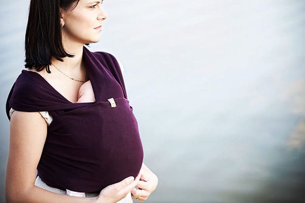 слинг шарф для новорожденного